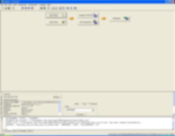 Screenshot of the Status Messages panel in the FlashPro window