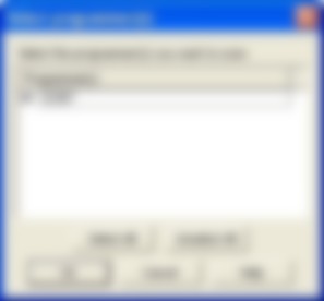 Screenshot of Select programmer(s) dialog window